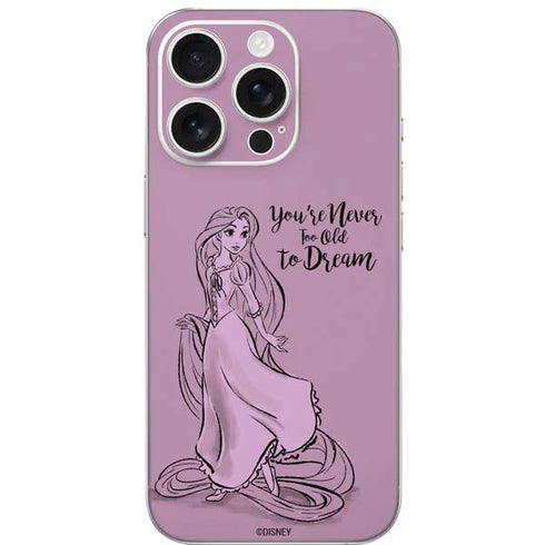 Disney Princess Rapunzel Never Too Old To Dream Art iPhone 16 Pro Skin